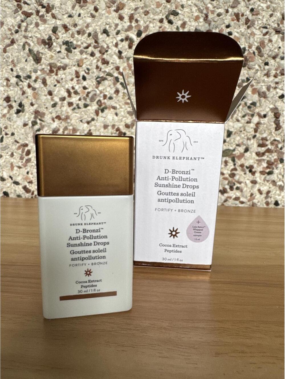 Drunk Elephant D-Bronzi Anti-Pollution Sunshine Drops 30ml | New in Box